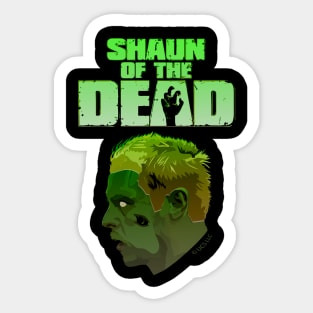 Shaun Of The Dead - Shaun Zombie Sticker